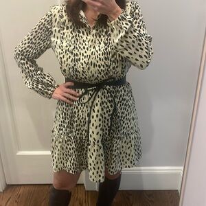 Animal Print JCrew Dress